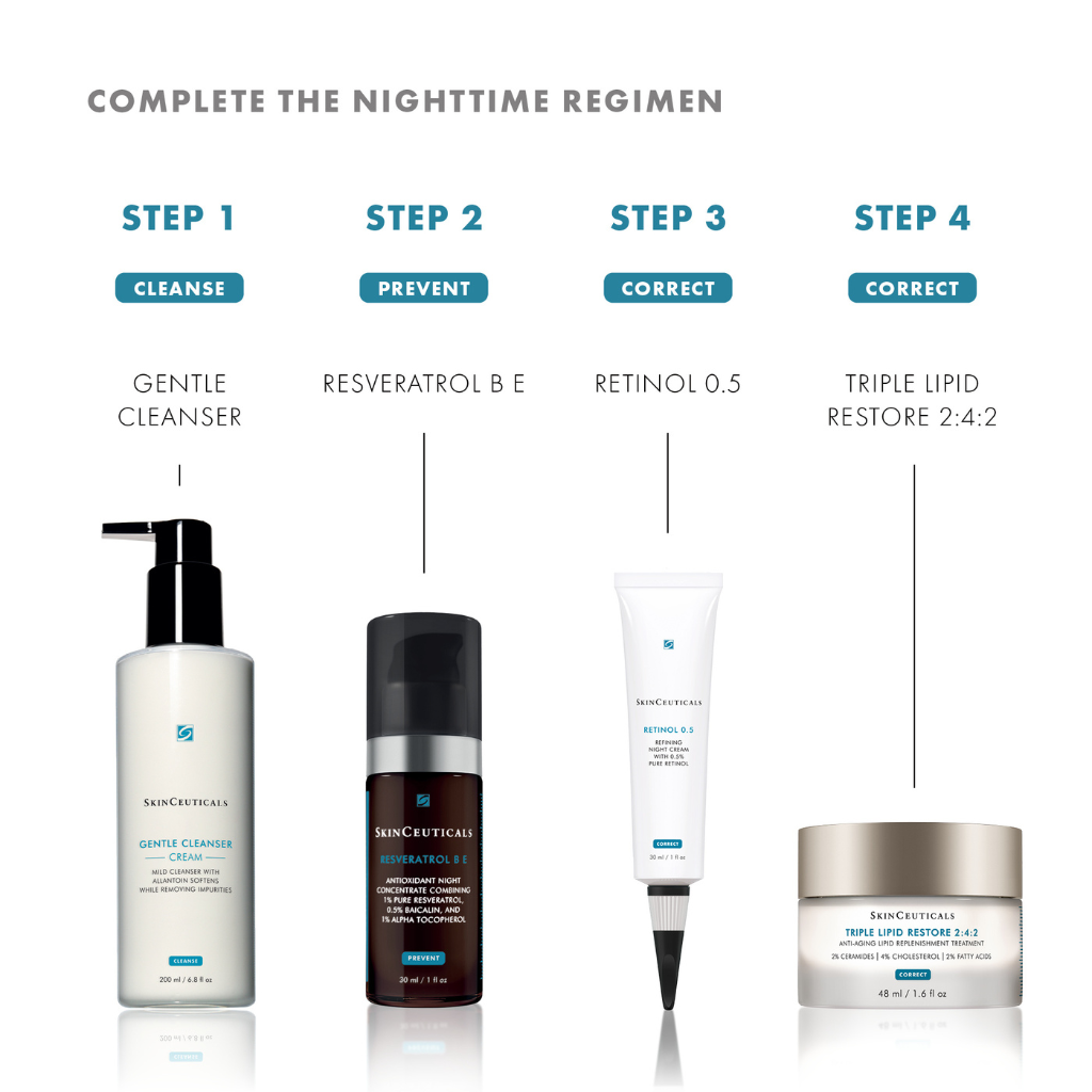 Resveratrol B E Antioxidant Night Serum