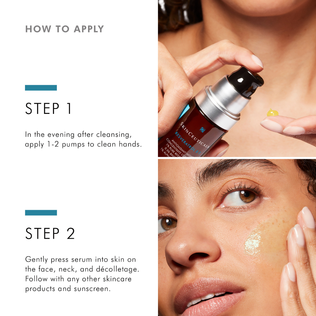 SkinCeuticals Resveratrol B E antioxidant night serum, image 7 of 8